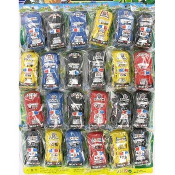 POLICE CAR ON CARD (24 pcs)