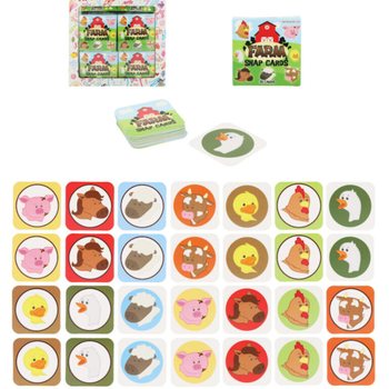 SMALL MEMORY GAMES - MODEL: FARM - IN DISPLAY (64 pcs.)