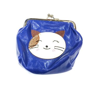 WALLET (CHILD) MIX COLORS KITTEN (6pc)