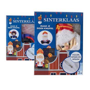 SAINT NICHOLAS - MAKE YOUR OWN CUDDLY TOY - SAINT NICHOLAS OR PIET (6 pcs.)