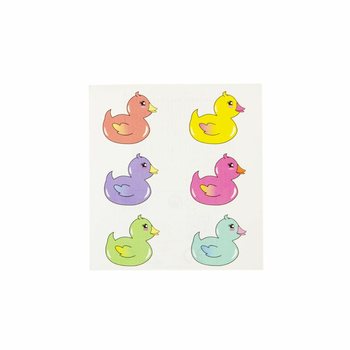 Fun Duck Temporary Tattoos (96 Sheets Display)