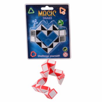 MAGIC SNAKE - 3D PUZZLE SNAKE ON CARD (24 pcs)