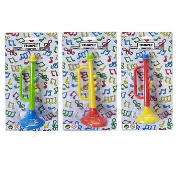 Trumpets on Card - 15 cm - Assorted Colors
