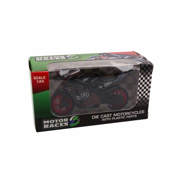 DIE CAST - SUPER SPORT MOTOR, SCALE 1:24 IN DISPLAY (24 pcs.)