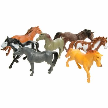 Assorted Toy Horses in Display (12 pcs)