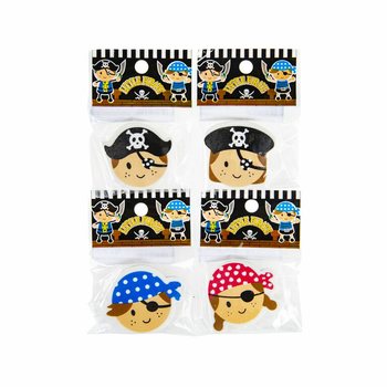 Pirate Erasers in Display (30 Pcs)
