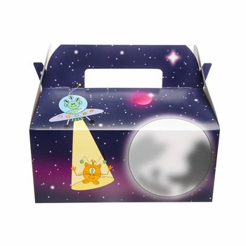 Kids Meal Boxes Outer Space - 22.5 x 12 x 9.5 cm (24 pcs)
