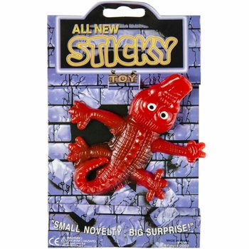 STICKY ANIMALS - LARGE STICKY SCARY FIGURES IN DISPLAY (60 pcs.)