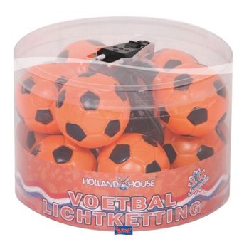 Lighting string Orange Football with 10 lights (6 pcs.)