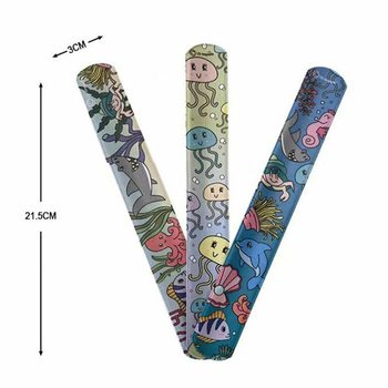 Sea Animal Snap Bracelets (36 pcs)