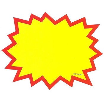 PROMOTIONAL SALE SIGNS - MODEL 4 (10 pcs)