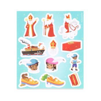FUN STICKERS &ndash; MODEL: SINTERKLAAS (120 pcs)