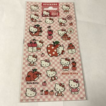 STICKERS: HELLO KITTY, Dim. 20 x 10 cm. (10pcs)