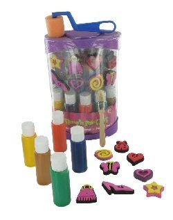 Stamp & Paint Craft Kit for Girls - Model 2