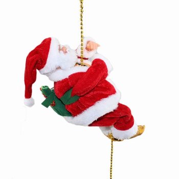CLIMBING SANTA CLAUS WITH MUSIC (2 pcs)