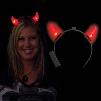 LED Devil Horns (12 pcs.)