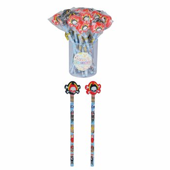 Pirate Pencil with Eraser (24 pcs)
