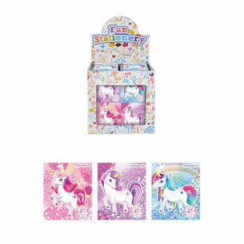 Unicorn Mini Notepads in Display