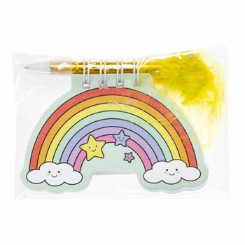 Rainbow Notebook with Pen (12 pcs)