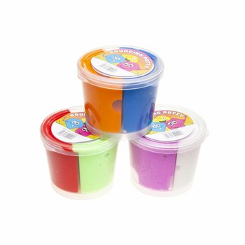BOUNCING PUTTY - SMILEY IN DISPLAY (12 pcs)