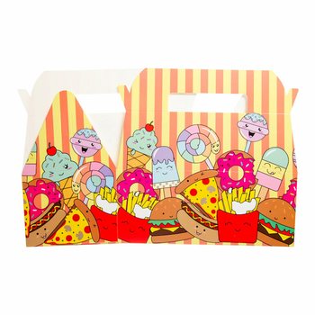 Fast Food Menu Boxes - 22.5 x 12 x 9.5 cm (24 pcs)