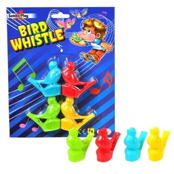 4 Bird Whistles on Card (24 pcs)