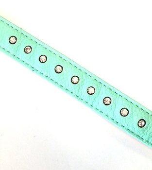 Turquoise Bracelet with Rhinestones (1 pc)