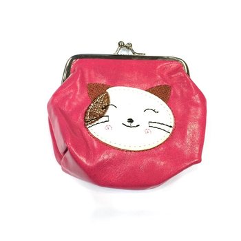 WALLET (CHILD) MIX COLORS KITTEN (6pc)