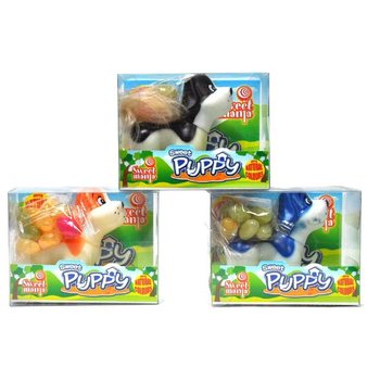 Toy Puppy with Sweets (16 pcs)
