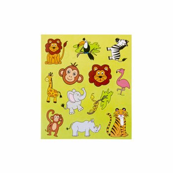 FUN STICKERS &ndash; MODEL: JUNGLE ANIMALS (120 pcs)