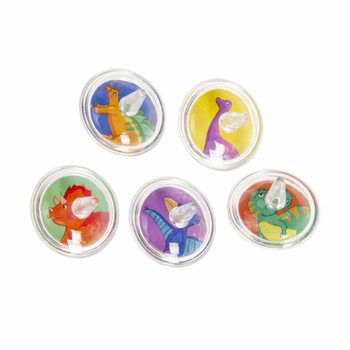 Dinosaur Spinning Tops (12 pcs)