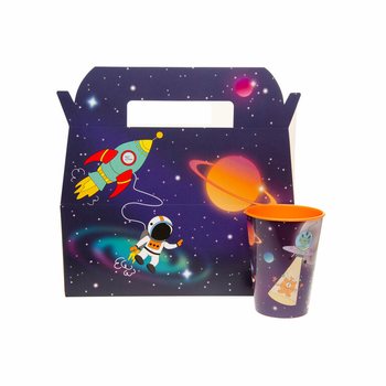 Kids Meal Boxes Outer Space - 22.5 x 12 x 9.5 cm (24 pcs)