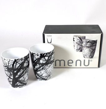MENU - FOREST Double-Walled Thermal Mug Set of 2 (1 set)