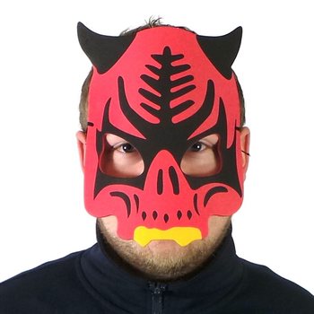 DEVIL MASK FOAM (6 pcs.)