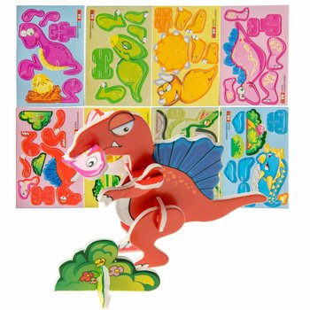 3D Dinosaur Puzzles (48 pcs.)