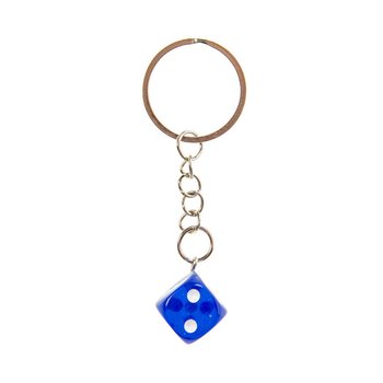 Dice Keychain - Mixed Colors (48 pcs)
