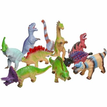 Dinosaur World: Large Dino Play Figures - Mixed in Display (12 pcs)