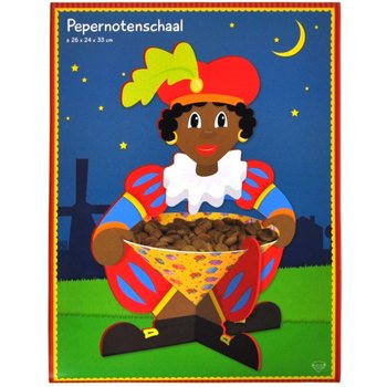 Large Saint Nicholas Pepernoten Bowl 26 x 24 x 33 cm (6 pcs)