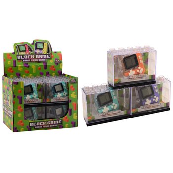 Block Game Console Handheld - Display Box (12 pcs)