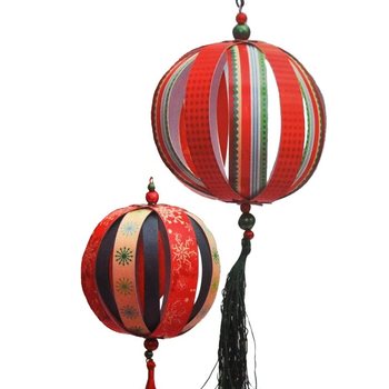 MAKE YOUR OWN DECORATION BALLS making kit (12st).