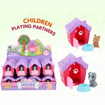 PET HOUSE WITH TOY PET IN DISPLAY (24 pcs.)