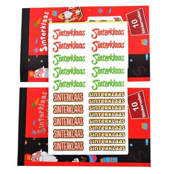 NICHOLAS STICKER BOOKS (12st).