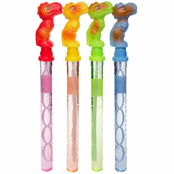 Large Dinosaur Bubble Wand 38 cm in Display (24 pcs)