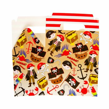 Pirate Treat Boxes / Menu Boxes (Pack of 12)