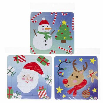 Christmas Puzzles 14x14 cm (50 pcs)