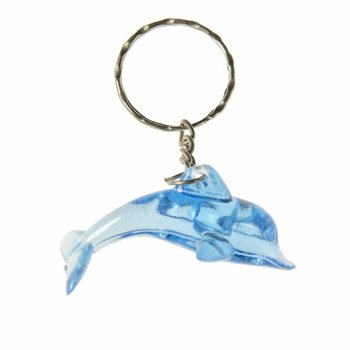 BLUE DOLPHIN KEYRINGS (48 pcs)