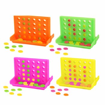 4 IN A ROW GAME IN DISPLAY - MIXED COLORS (52 pcs)