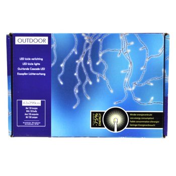 OUTDOOR CHRISTMAS LIGHTS / CORD WITH 150 LED LIGHTS 2.9 METRES