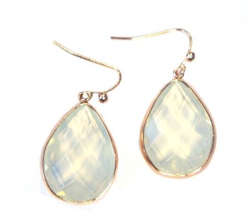 IBIZA STYLE EARRINGS TRANSPARENT (1 pc)