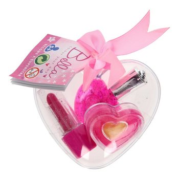 3-Piece Bella Kids Makeup Set in Heart Shape in Display (18 pcs)